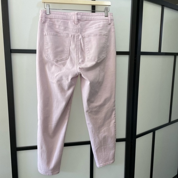 [6] Talbots Flawless High-Rise Jegging in Baby Ballet Pink Soft Comfortable Jean - Picture 2 of 8